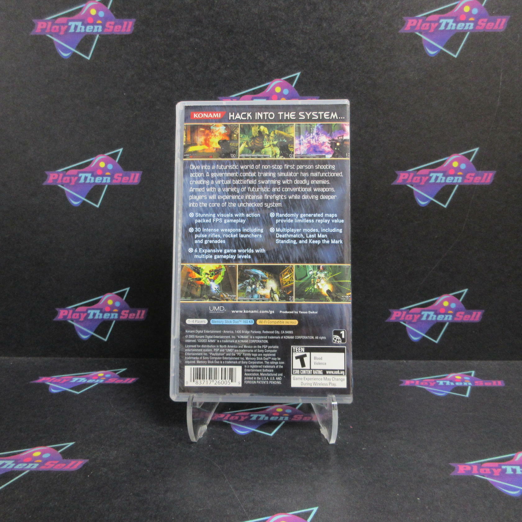 Coded Arms Sony PSP Complete - Refurbished