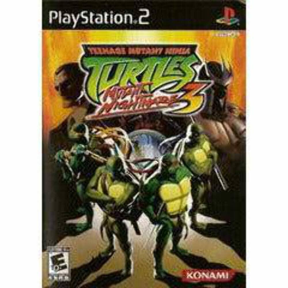 Teenage Mutant Ninja Turtles 3 Mutant Nightmare PS2 PlayStation 2 - Excellent
