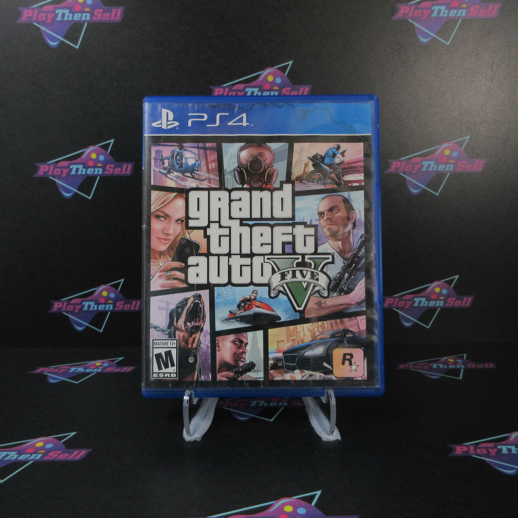 Grand Theft Auto V PlayStation 4 PS4 AD/MD Complete CIB - Very Good