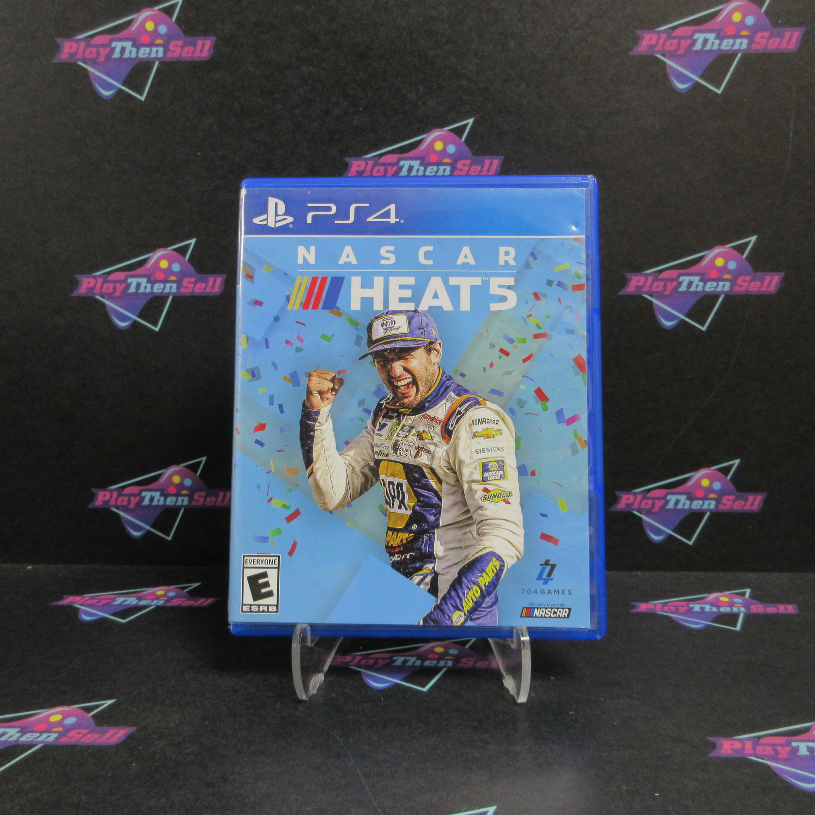 NASCAR Heat 5 PS4 PlayStation 4 AD - Very Good