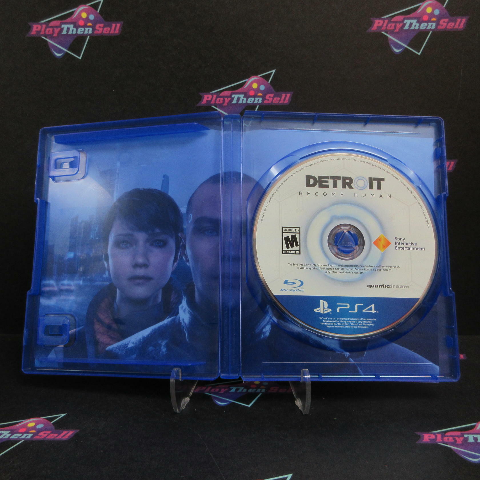 Detroit Become Human PS4 PlayStation 4 AD Complete CIB - Very Good