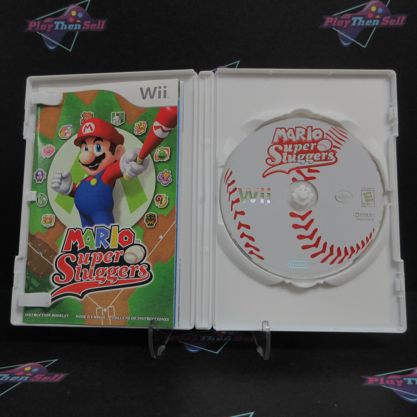 Mario Super Sluggers Nintendo Wii Complete - Refurbished