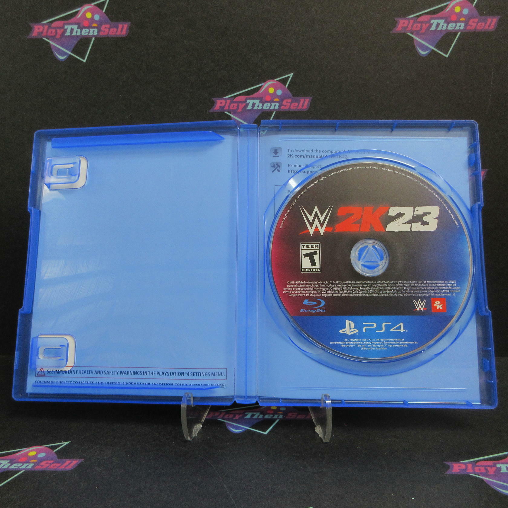 WWE 2K23 PS4 PlayStation 4 AD - Very Good