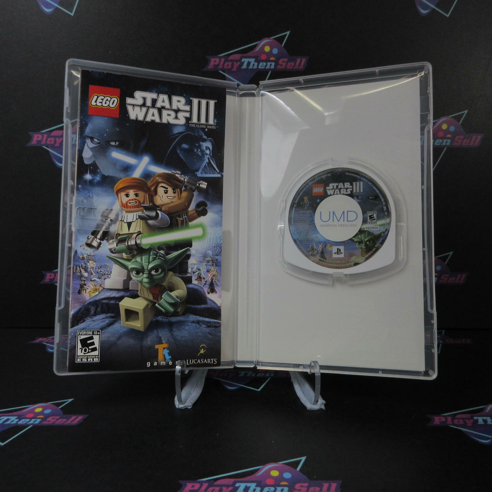 LEGO Star Wars III The Clone Wars Sony PSP Complete - Refurbished