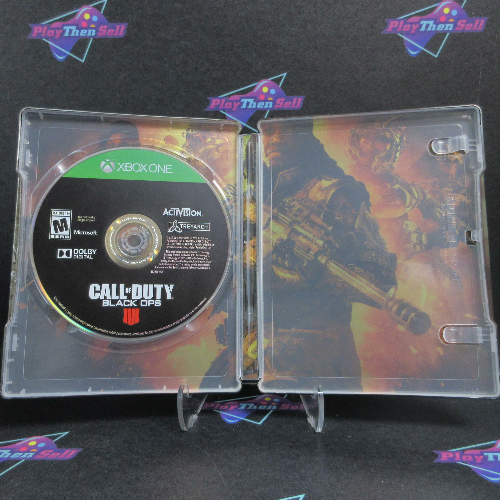 Call of Duty Black Ops 4 Pro Edition Steelbook Xbox One - Excellent