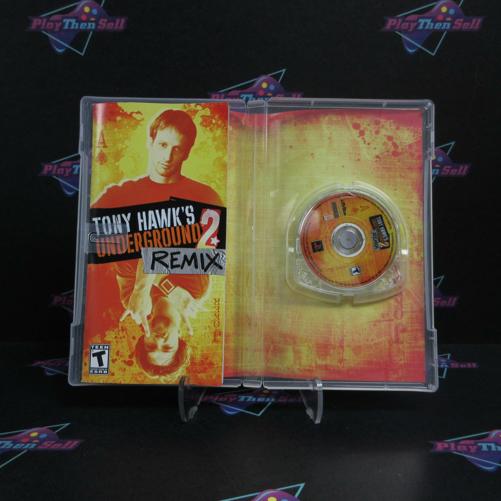 Tony Hawk's Underground 2 Remix Sony PSP Clear UMD Complete - Refurbished