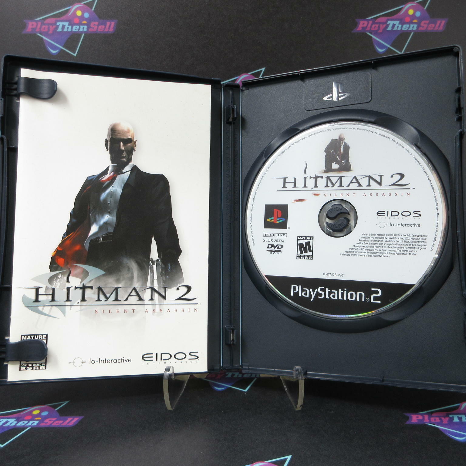 Hitman 2 Silent Assassin PS2 PlayStation 2 + Reg Card Complete - Excellent