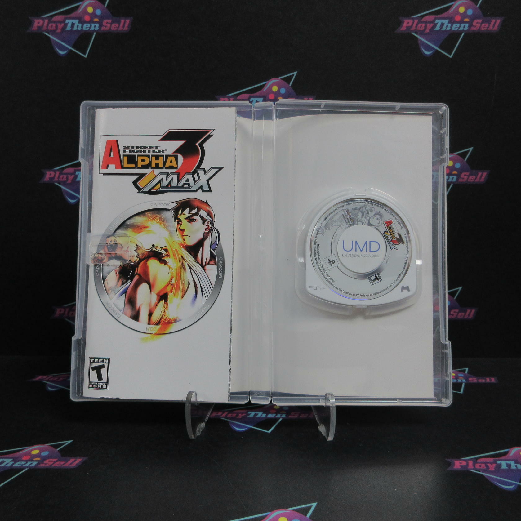 Street Fighter Alpha 3 Max Sony PSP Complete - Refurbished