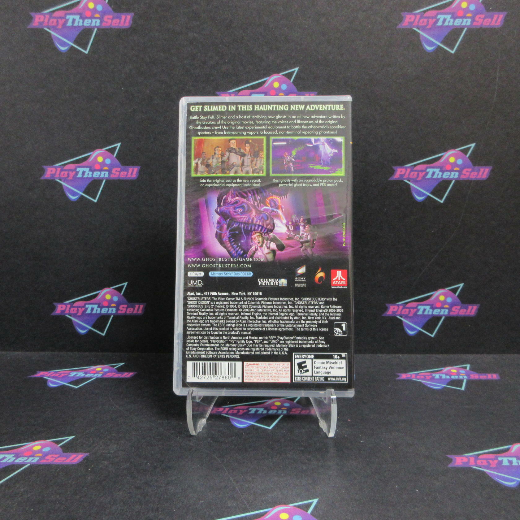 Ghostbusters The Video Game Favorites Sony PSP Complete - Refurbished