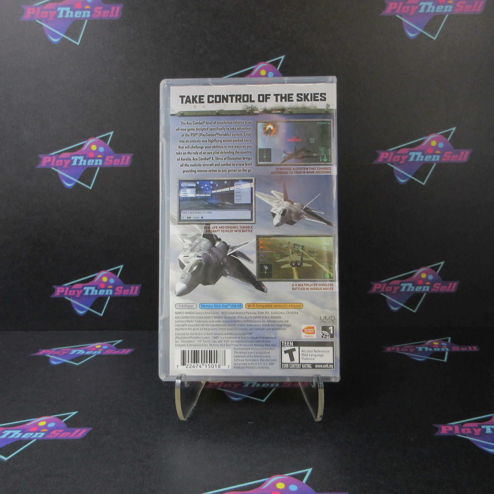 Ace Combat X Skies of Deception Sony PSP Complete - Refurbished