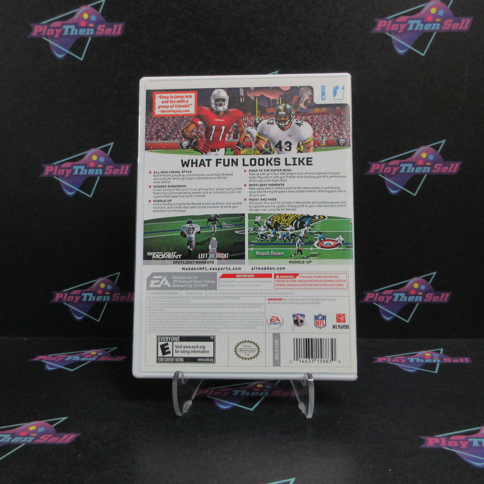 Madden NFL 10 Nintendo Wii Complete - Refurbished