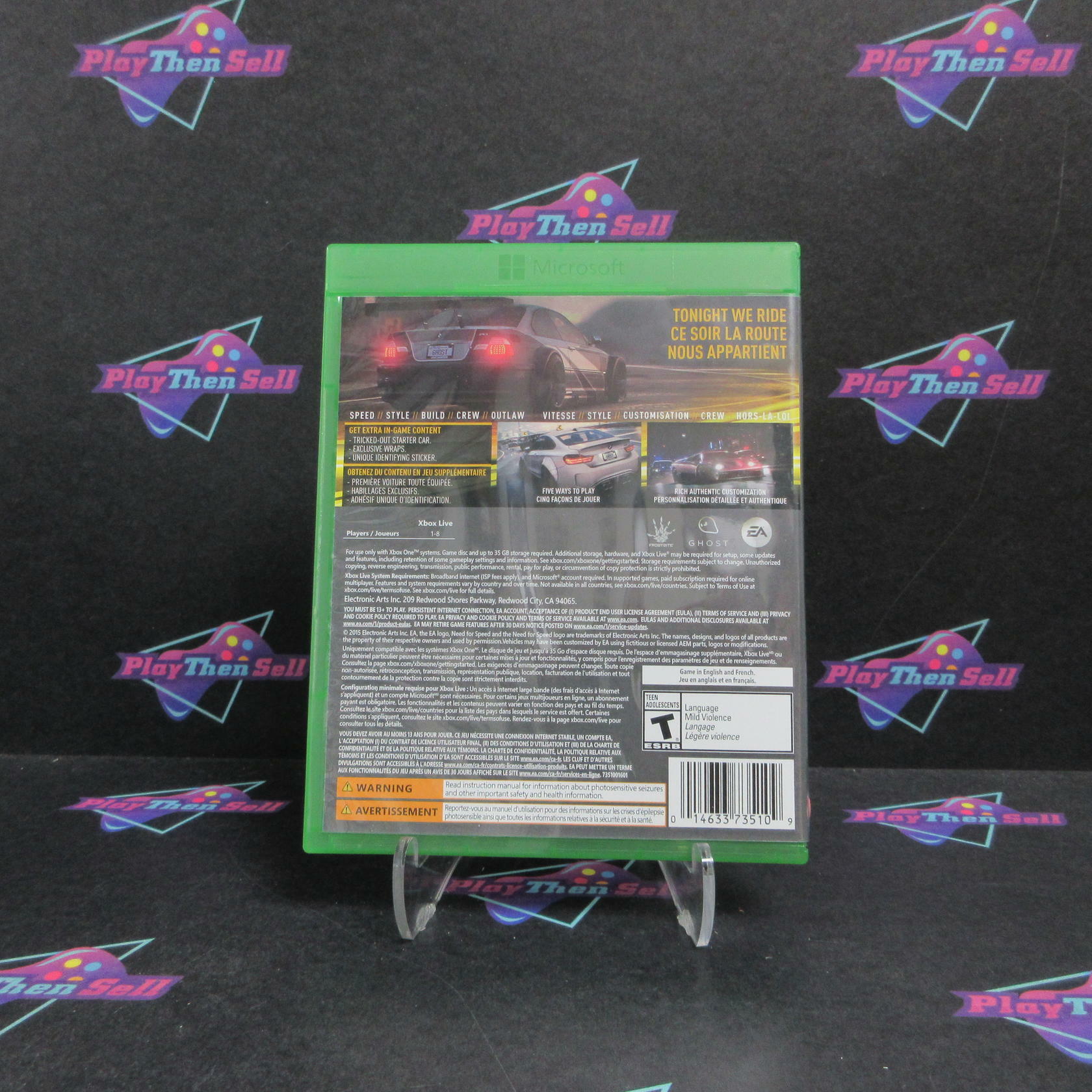 Need for Speed Deluxe Edition Xbox One AD Complete CIB - Very Good