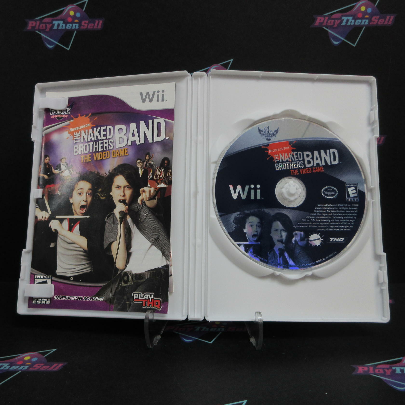The Naked Brothers Band Nintendo Wii Complete - Refurbished