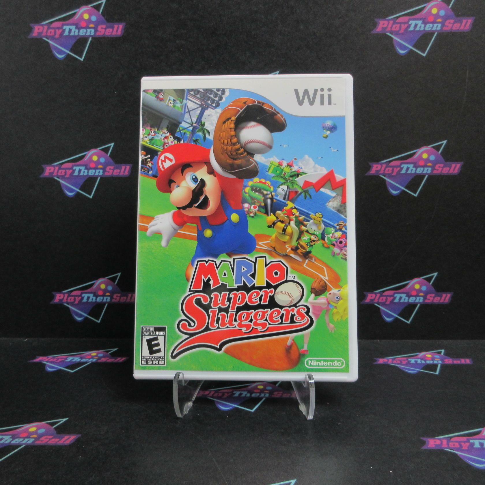 Mario Super Sluggers Nintendo Wii Complete - Refurbished