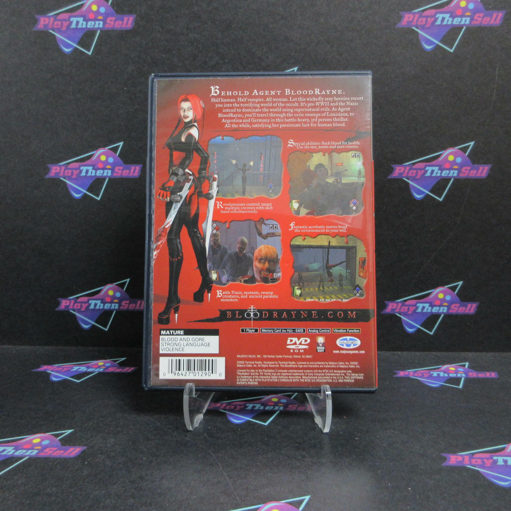 Blood Rayne PS2 PlayStation 2 Complete - Excellent