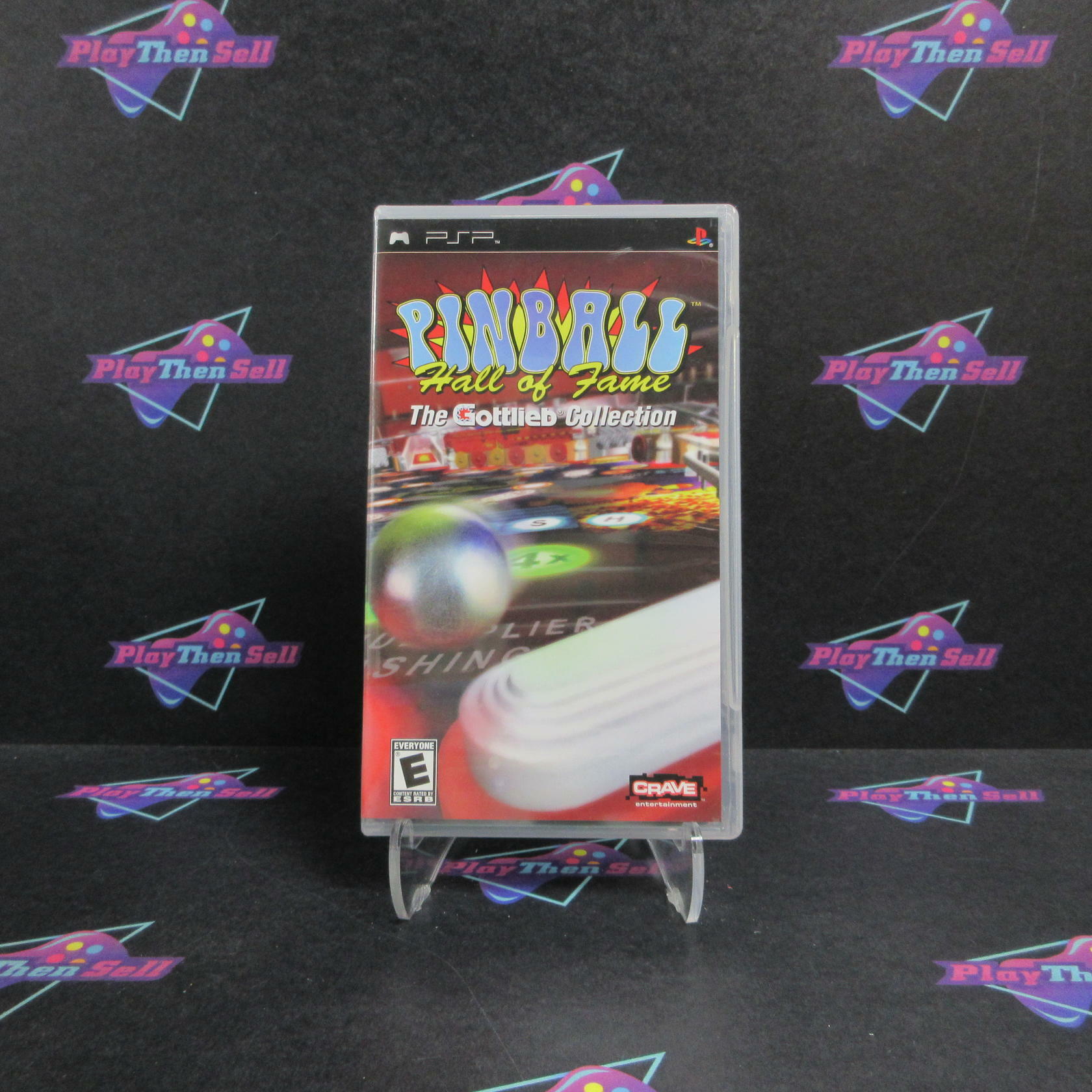 Pinball Hall of Fame The Gottlieb Collection Sony PSP Complete - Refurbished