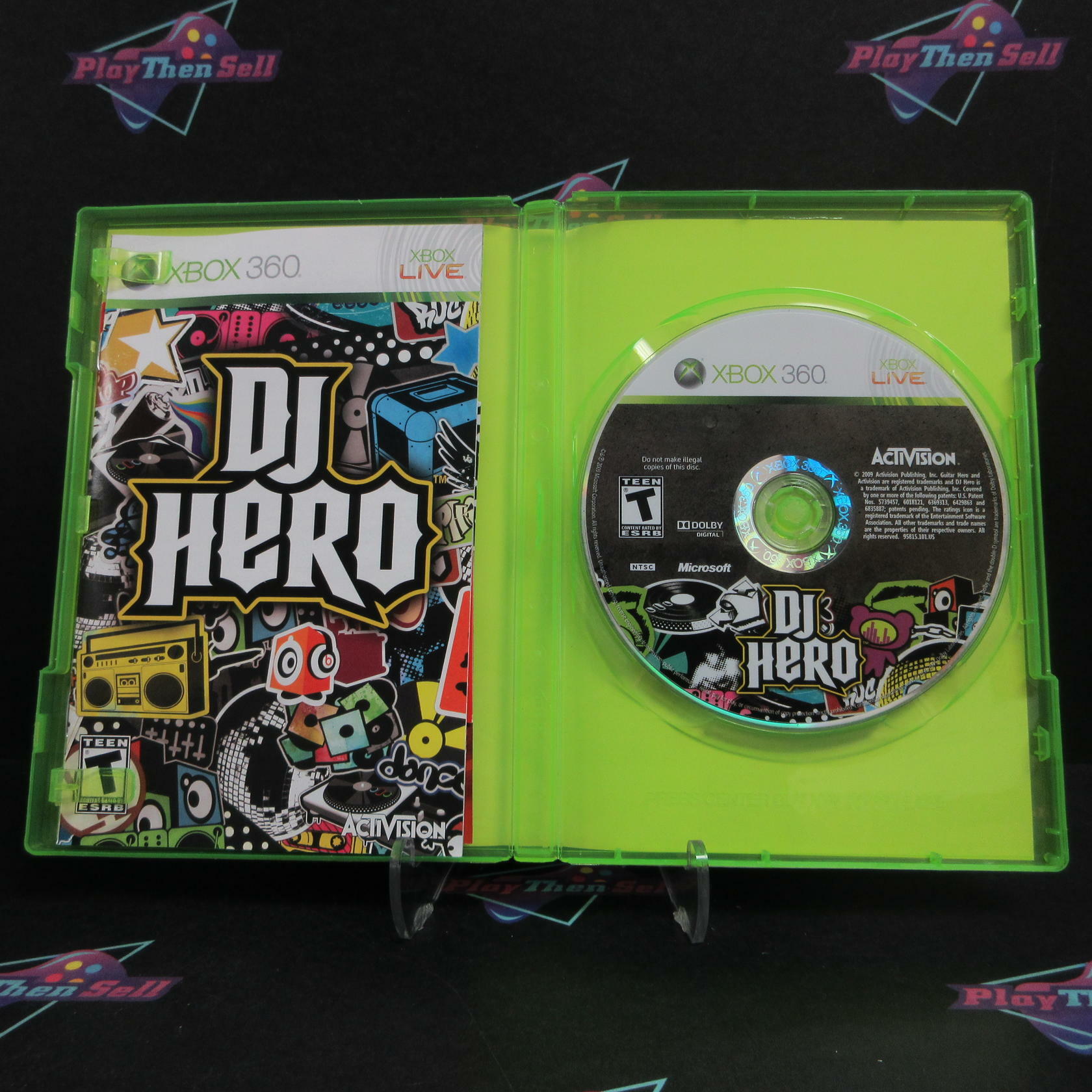 DJ Hero Xbox 360 Software Only Complete - Excellent
