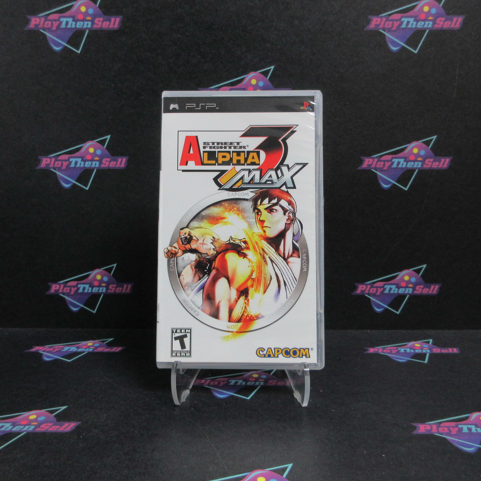 Street Fighter Alpha 3 Max Sony PSP Complete - Refurbished