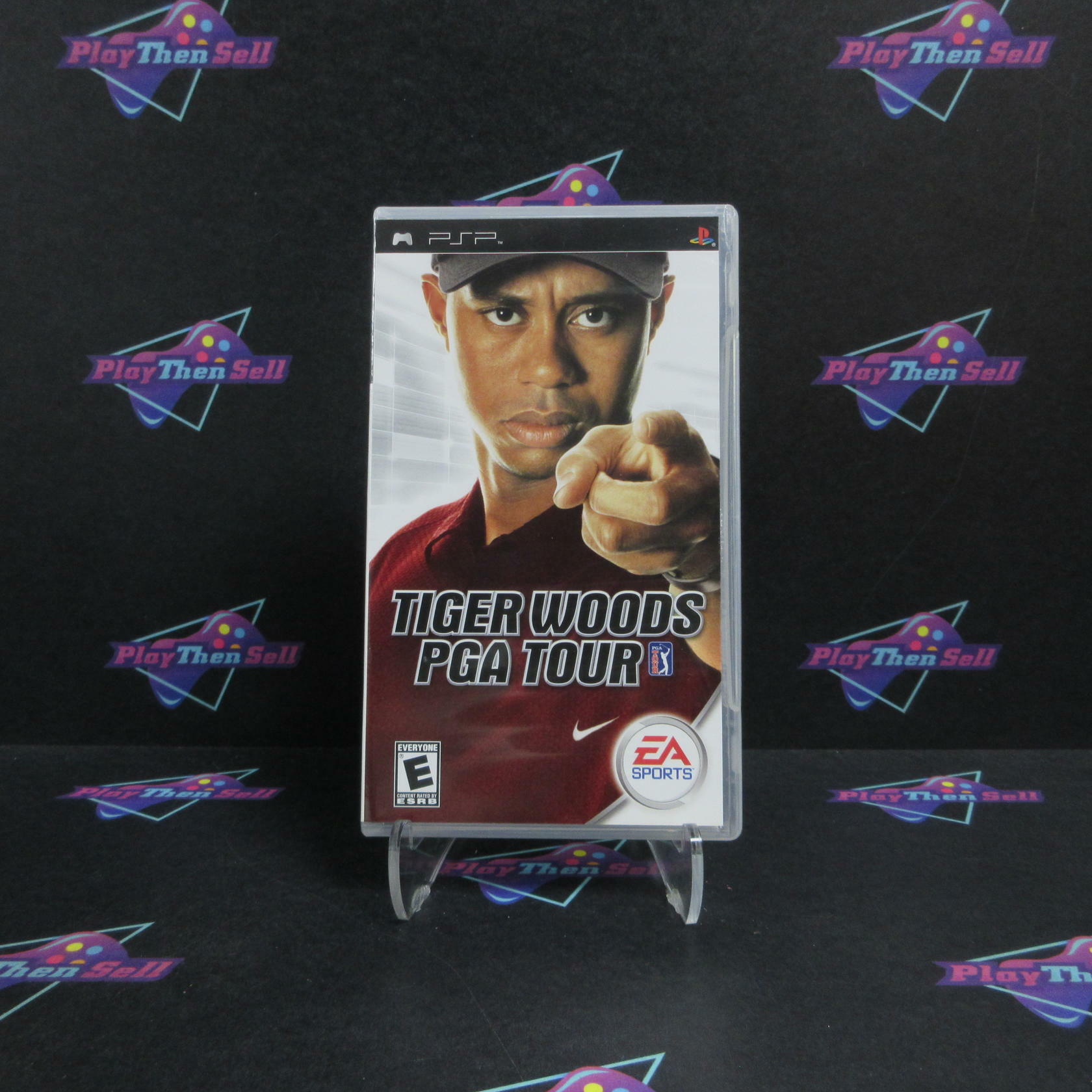 Tiger Woods PGA Tour Sony PSP Complete - Refurbished