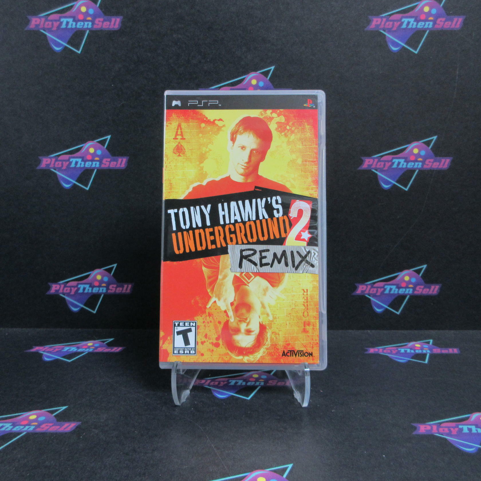 Tony Hawk's Underground 2 Remix Sony PSP Clear UMD Complete - Refurbished