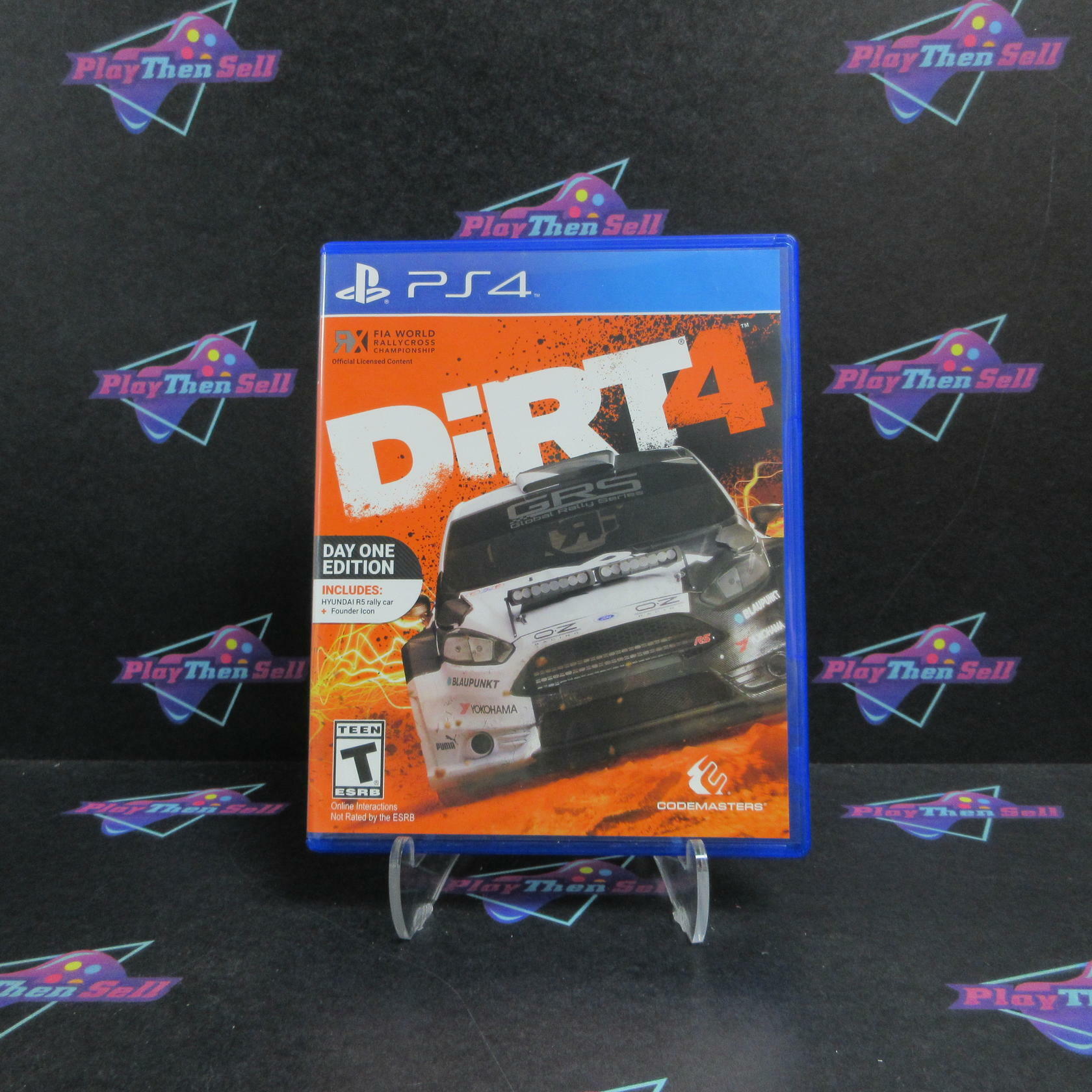 DiRT 4 Day One Edition PS4 PlayStation 4 Complete - Refurbished