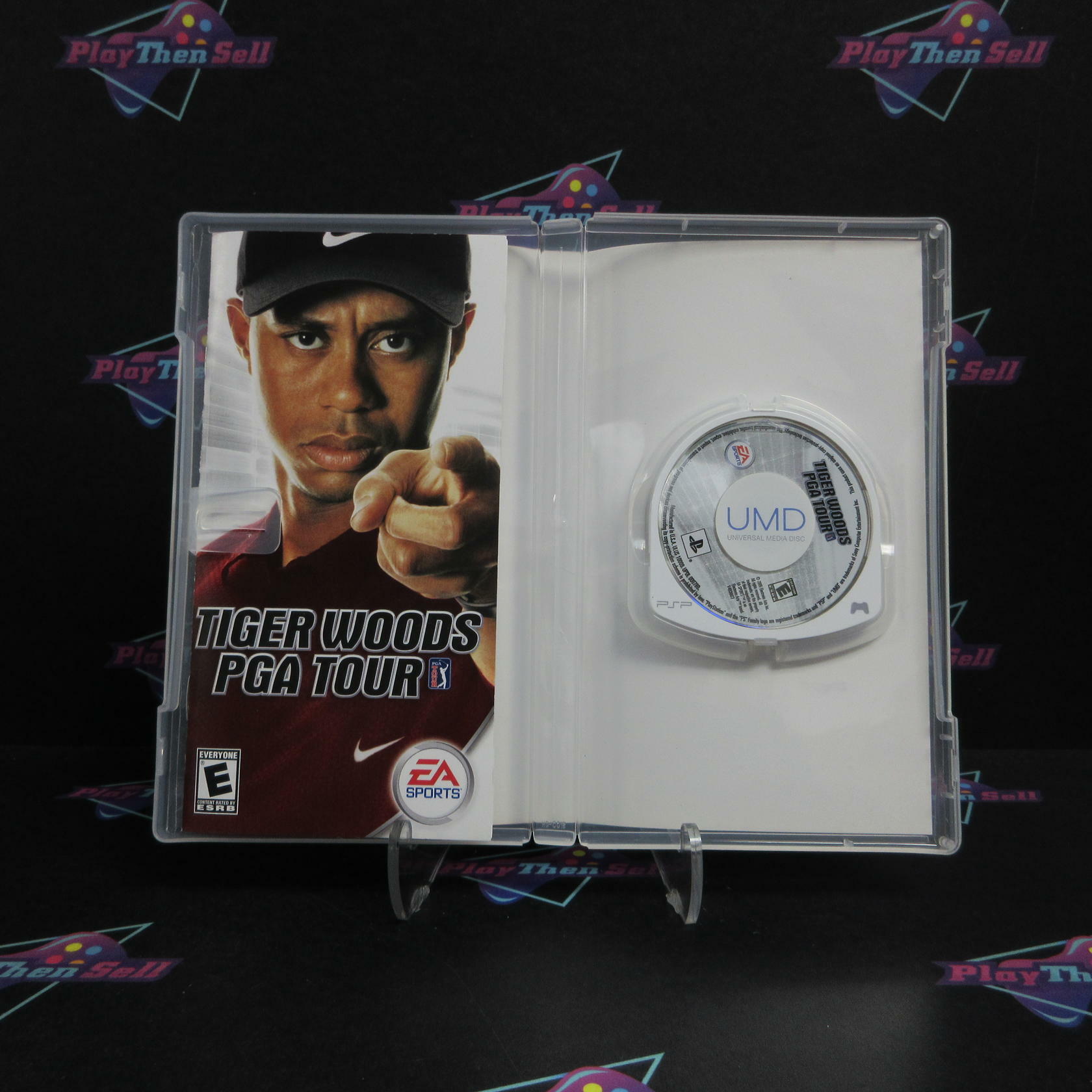 Tiger Woods PGA Tour Sony PSP Complete - Refurbished