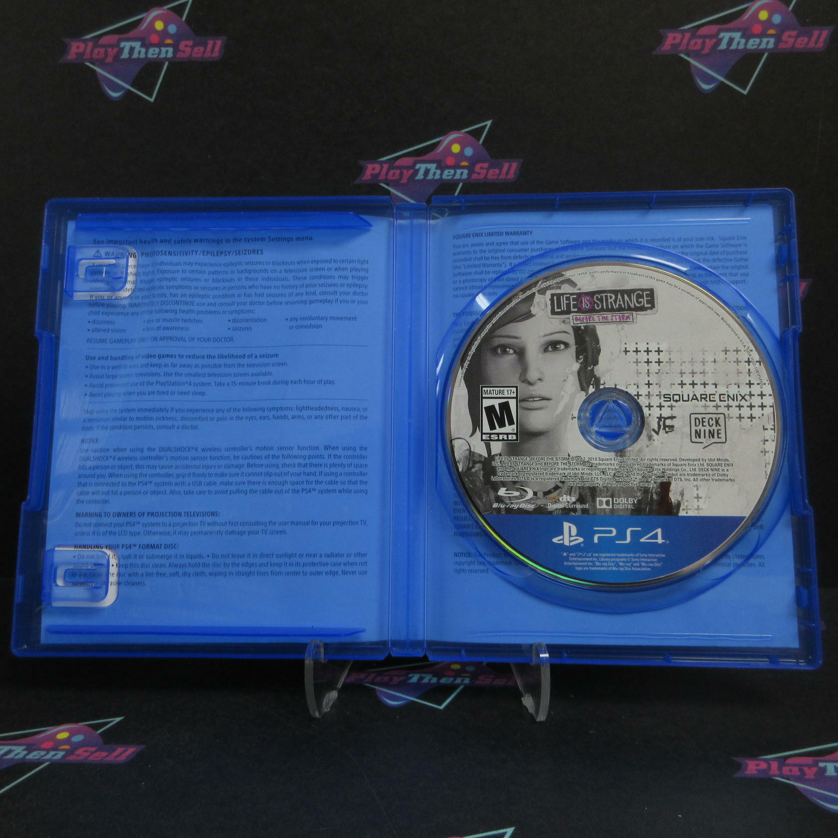 Life Is Strange Before The Storm Limited Edition PS4 PlayStation 4 AD - Very Good
