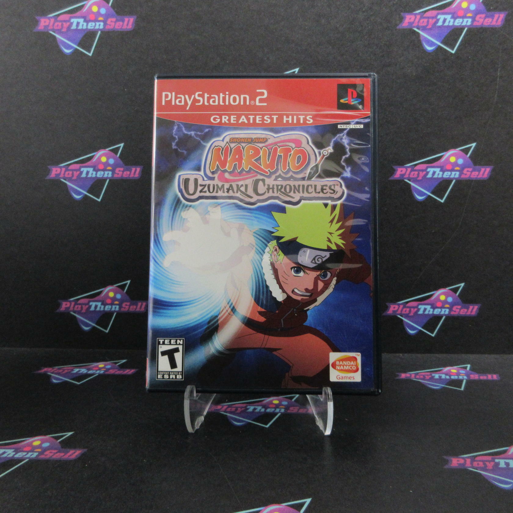 Naruto Uzumaki Chronicles PS2 PlayStation 2 GH Complete - Excellent