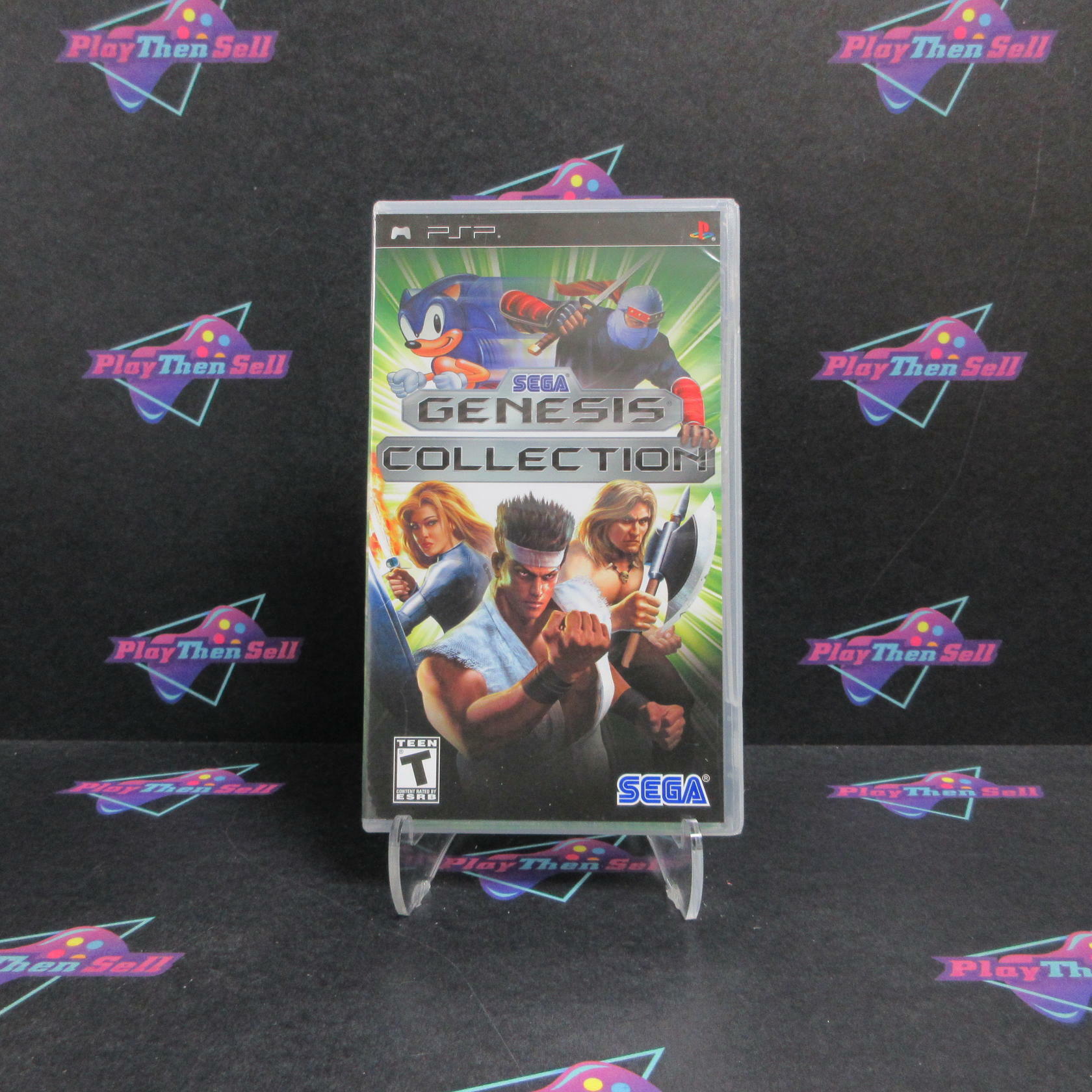 Sega Genesis Collection Sony PSP Complete - Refurbished