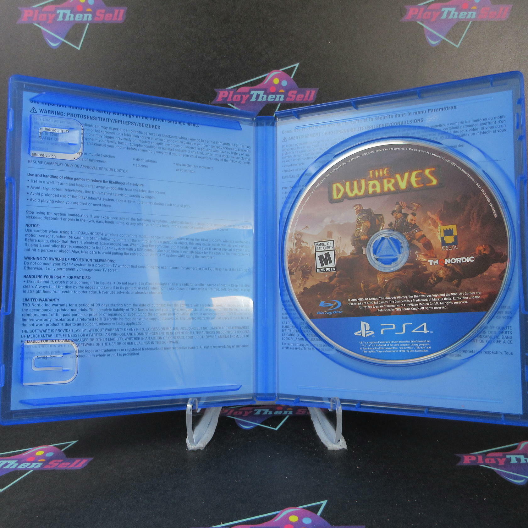 The Dwarves PS4 PlayStation 4 AD - Very Good