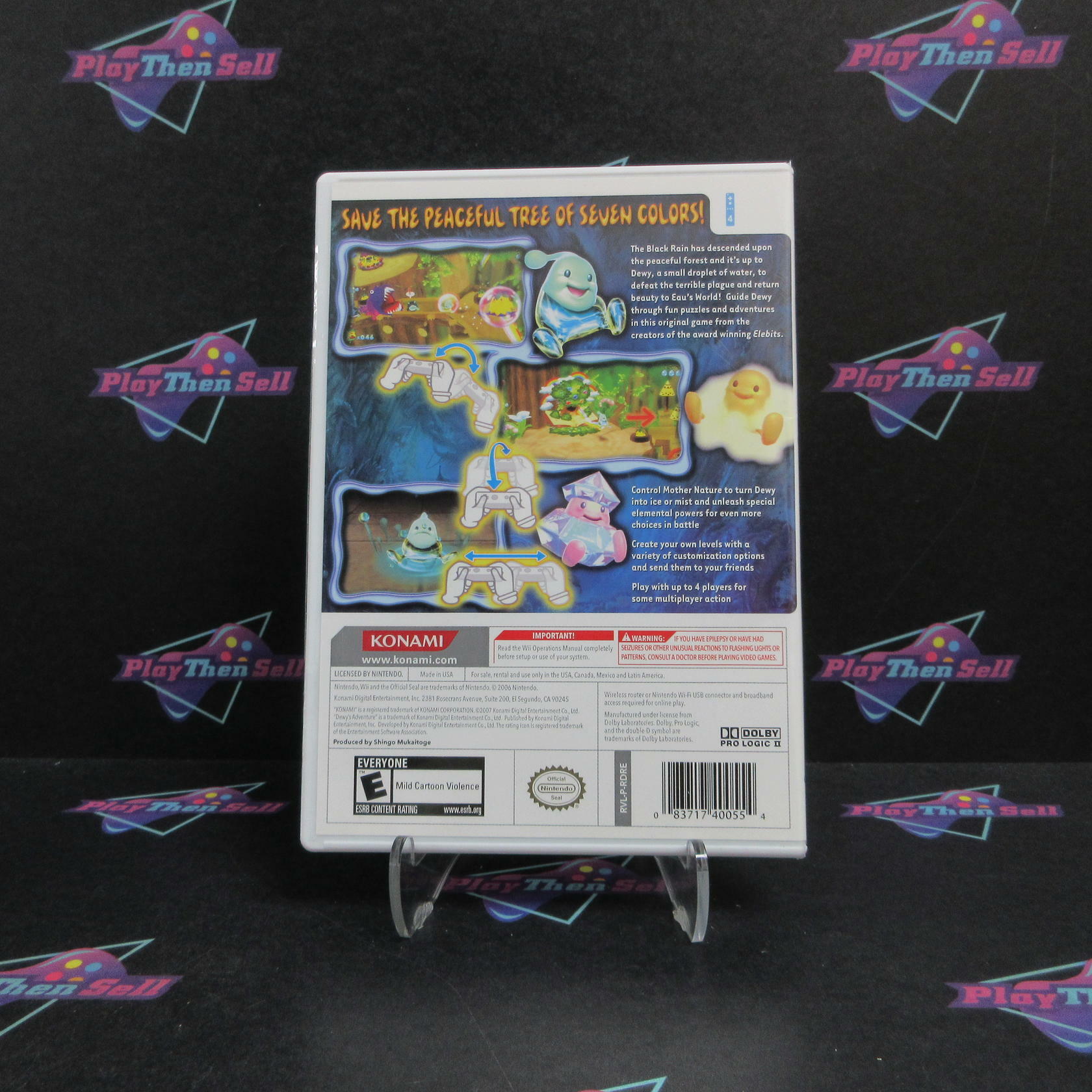 Dewy's Adventure Nintendo Wii - Like New