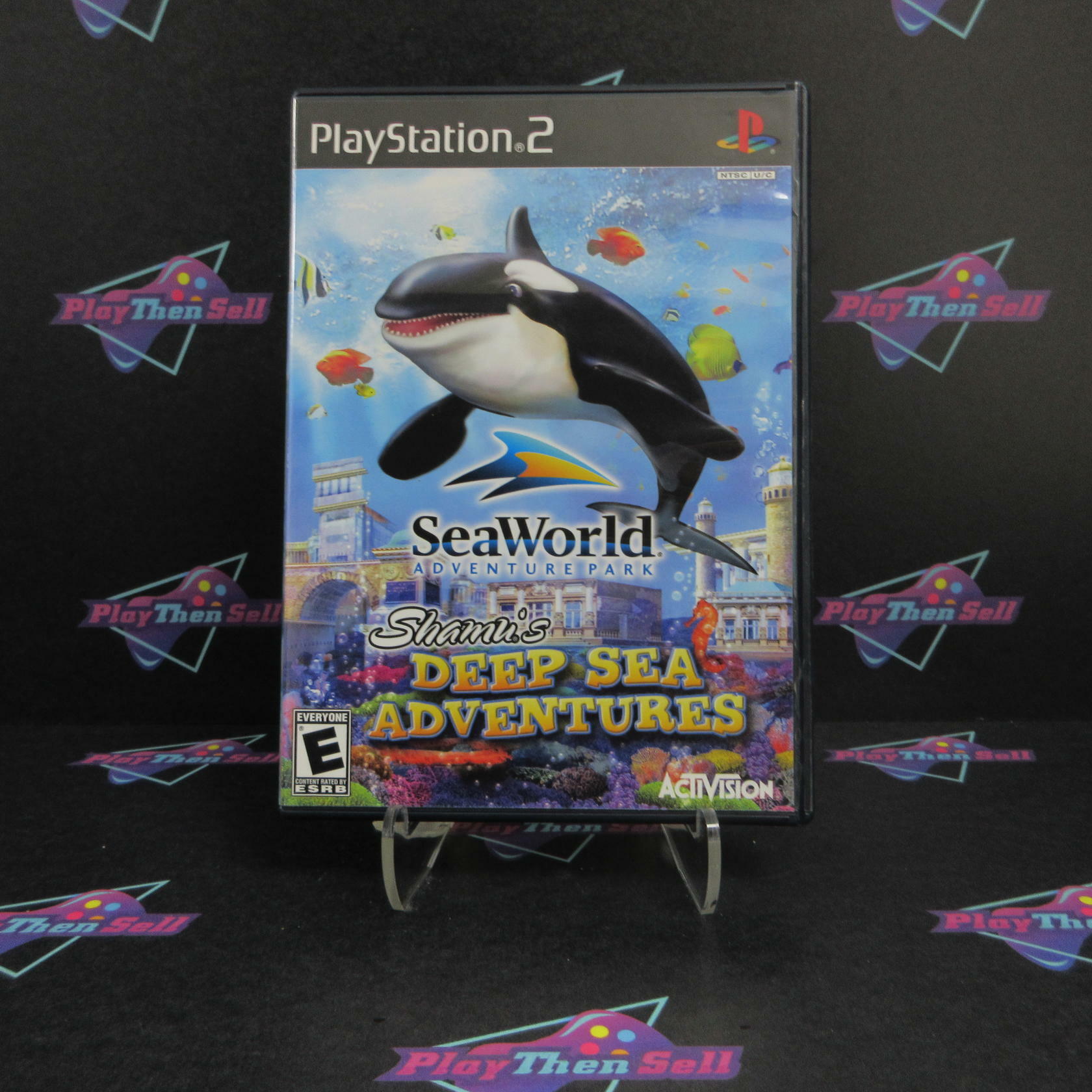 Sea World Shamu's Deep Sea Adventure PS2 PlayStation 2 + Reg CIB - Excellent