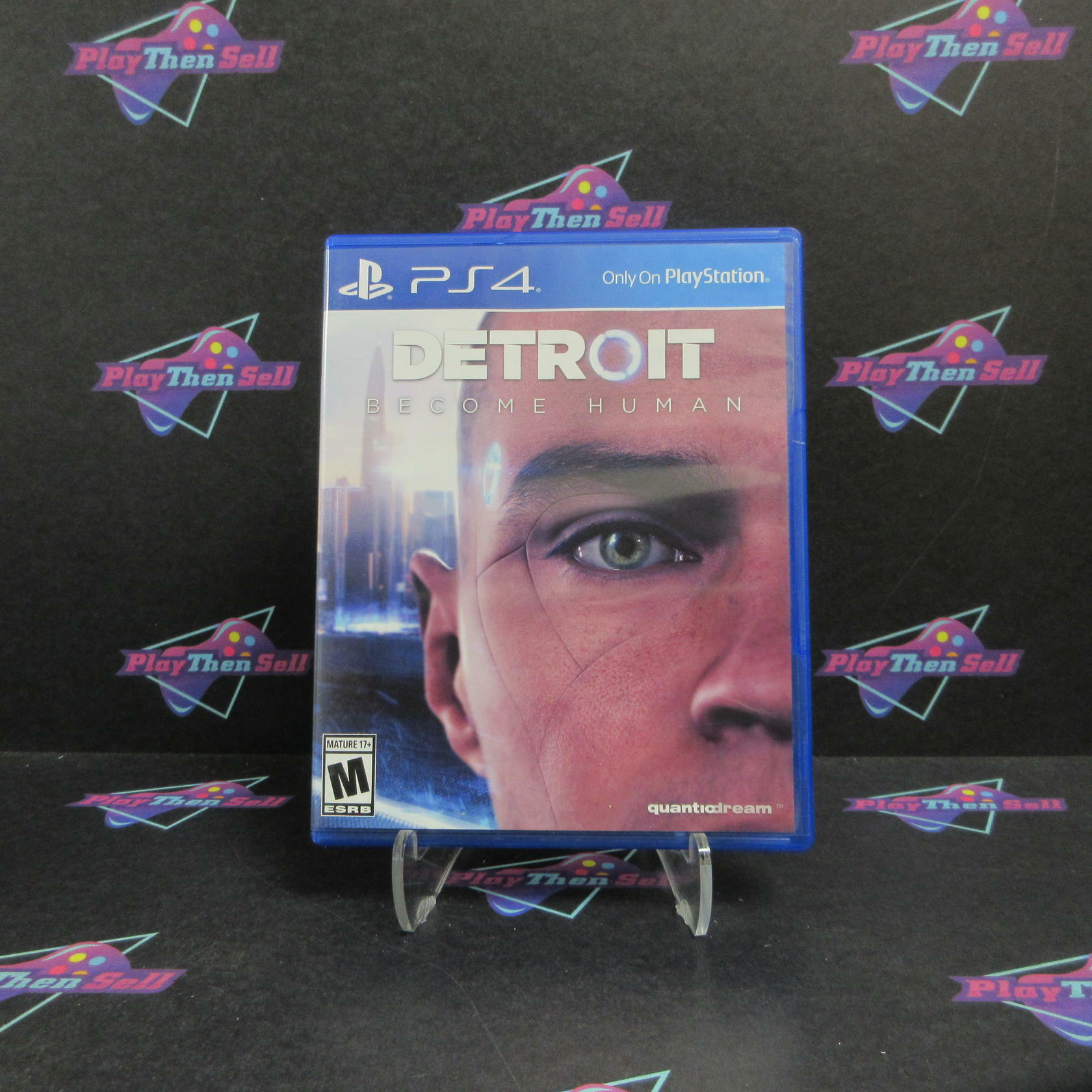 Detroit Become Human PS4 PlayStation 4 AD Complete CIB - Very Good