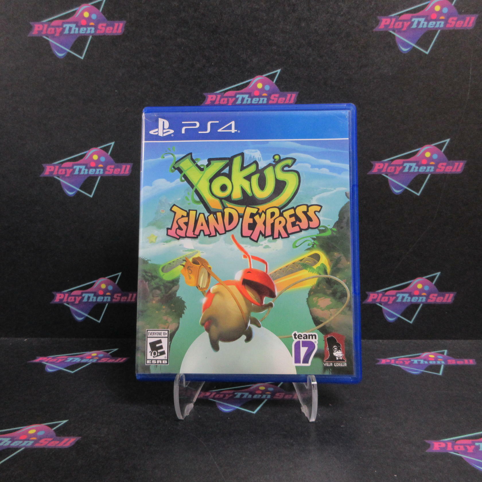 Yoku's Island Express PS4 PlayStation 4 AD Complete CIB - Very Good