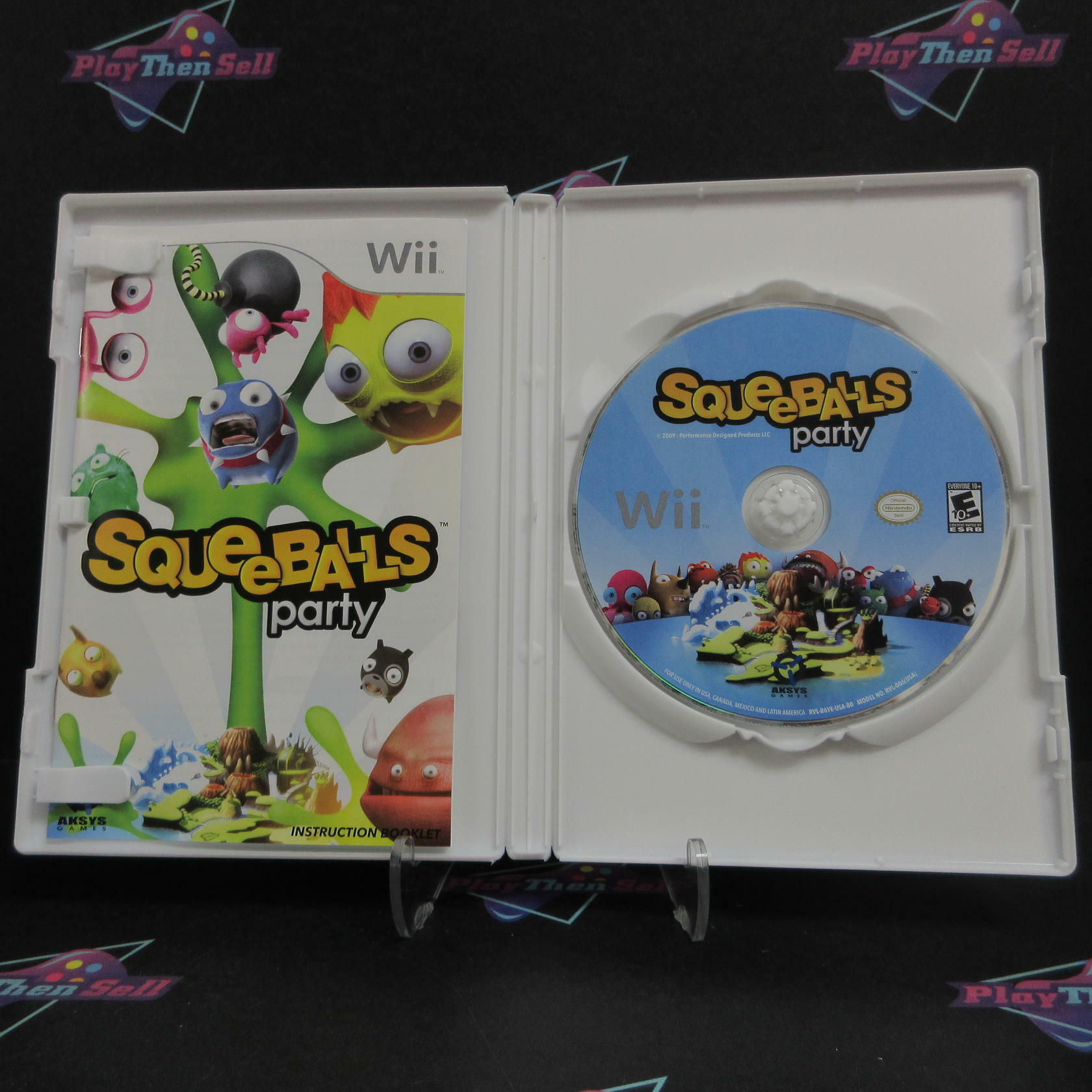 Squeeballs Party Nintendo Wii Complete - Refurbished