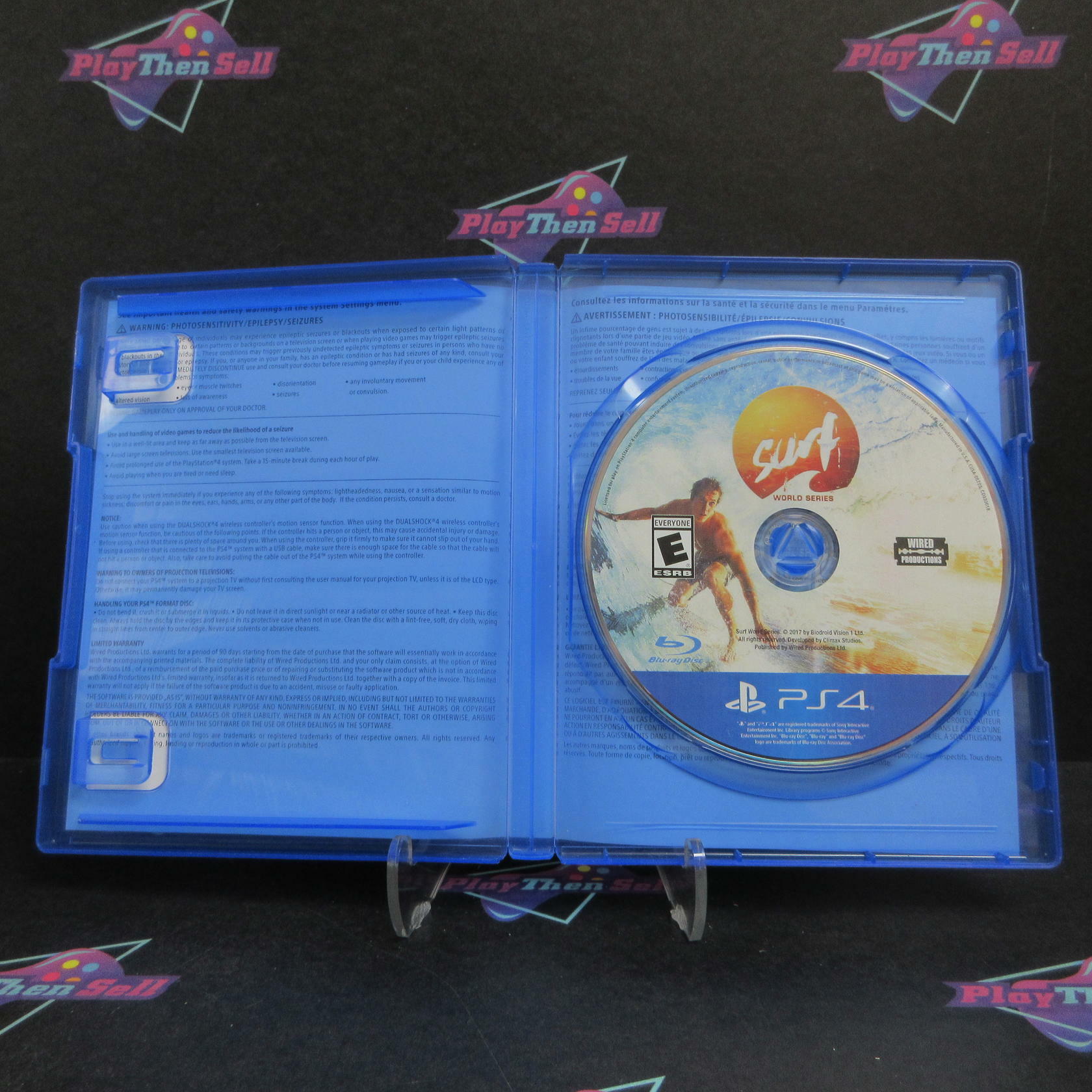 Surf World Series PS4 PlayStation 4 AD - Very Good