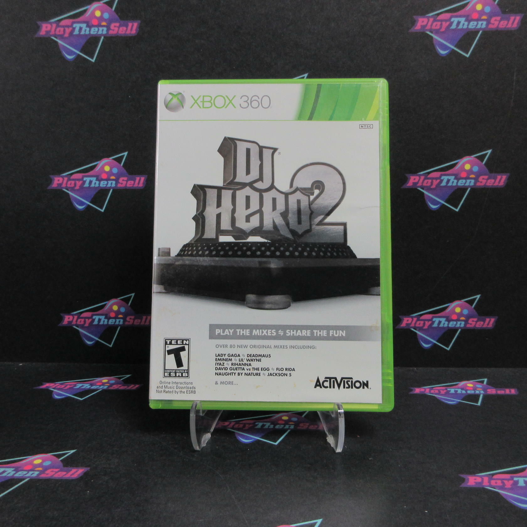 Dj Hero 2 Xbox 360 AD Complete CIB - Very Good