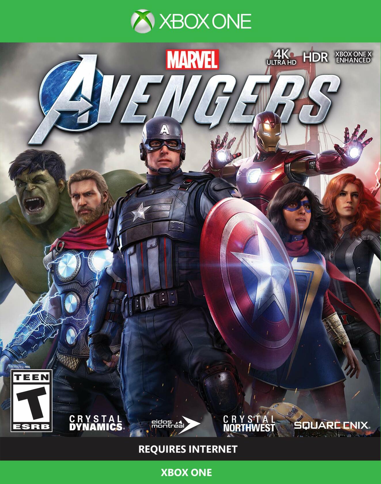 Marvel's Avengers Xbox One AD Complete CIB - Very Good