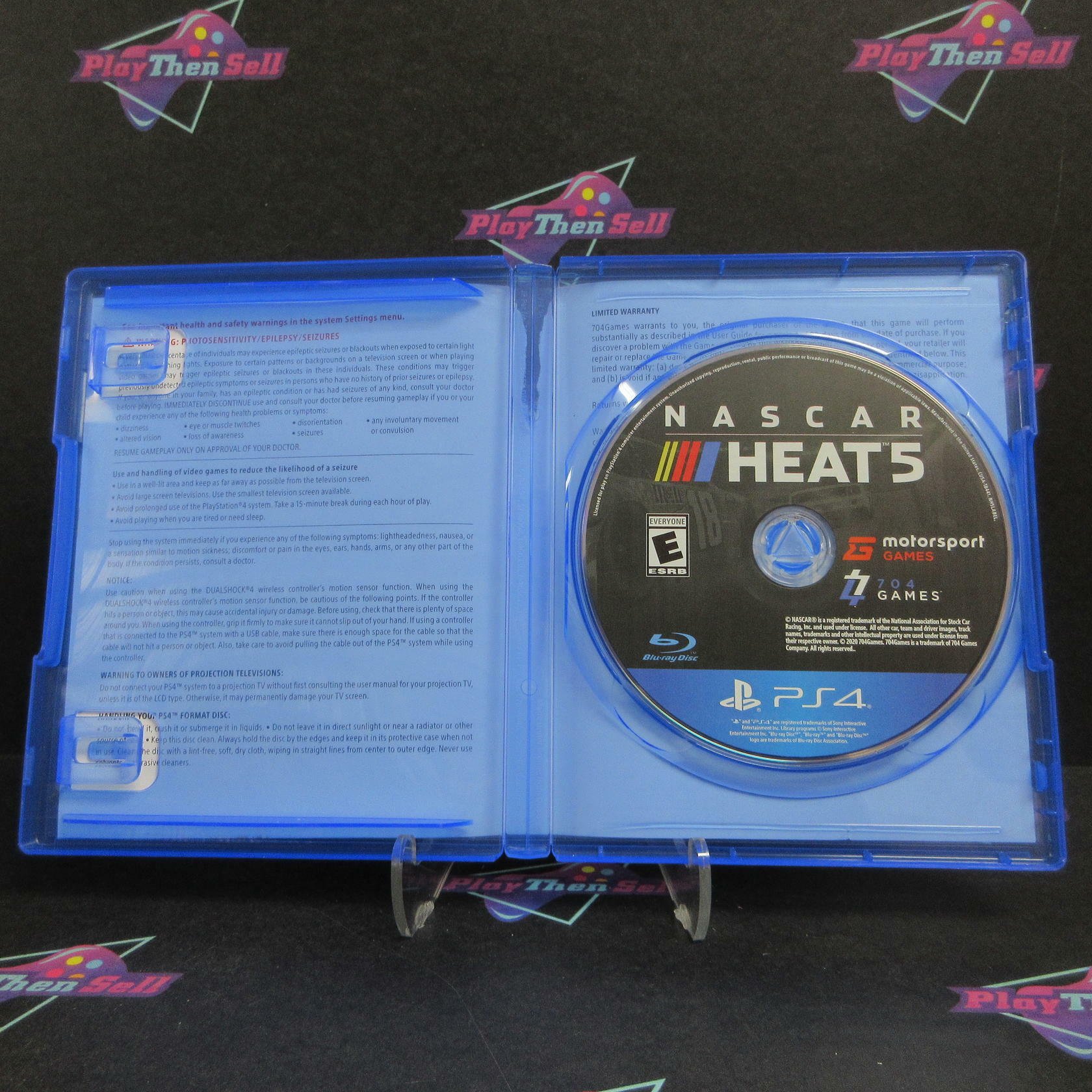 NASCAR Heat 5 PS4 PlayStation 4 AD - Very Good