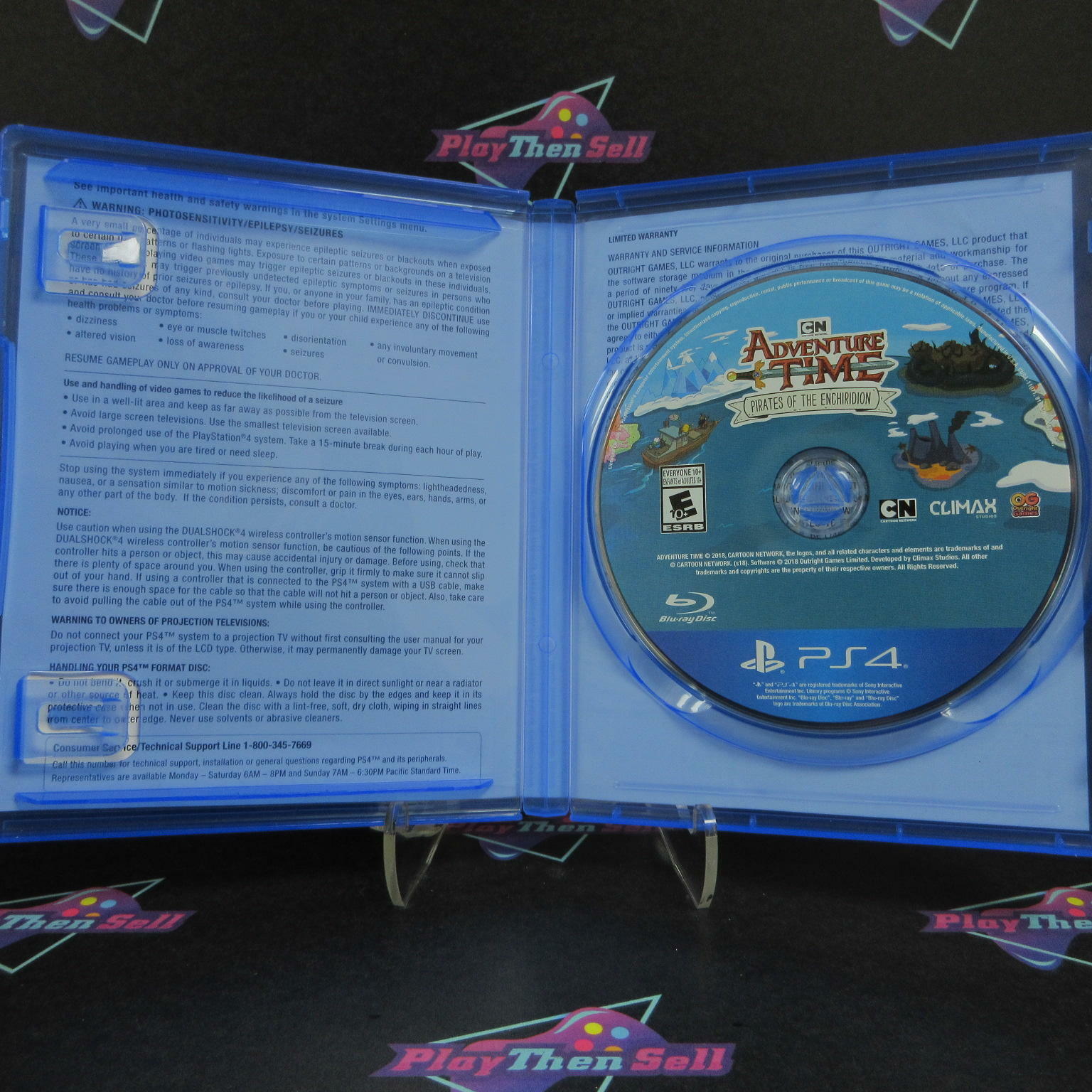 Adventure Time Pirates of the Enchiridion PlayStation 4 AD - Very Good