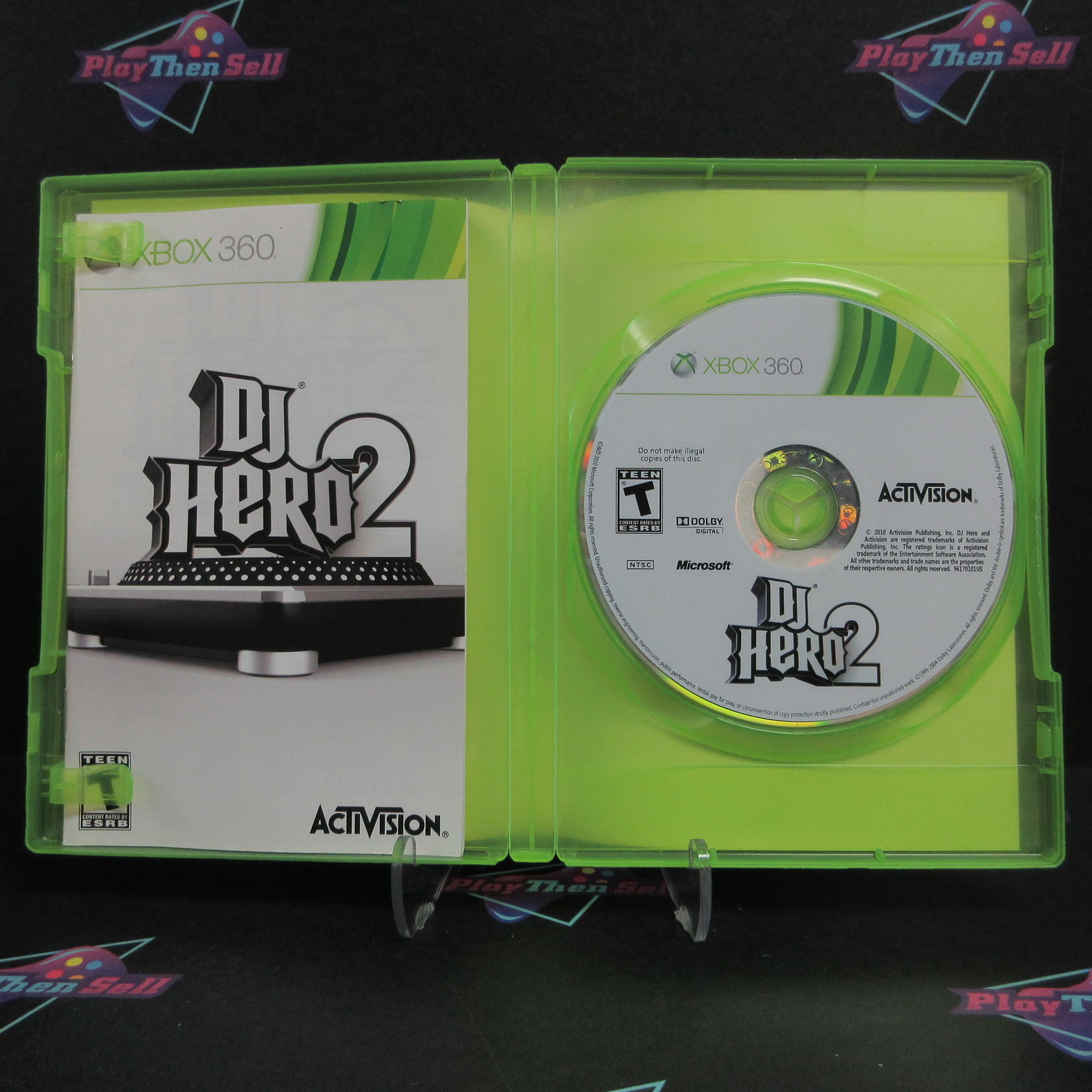 Dj Hero 2 Xbox 360 AD Complete CIB - Very Good