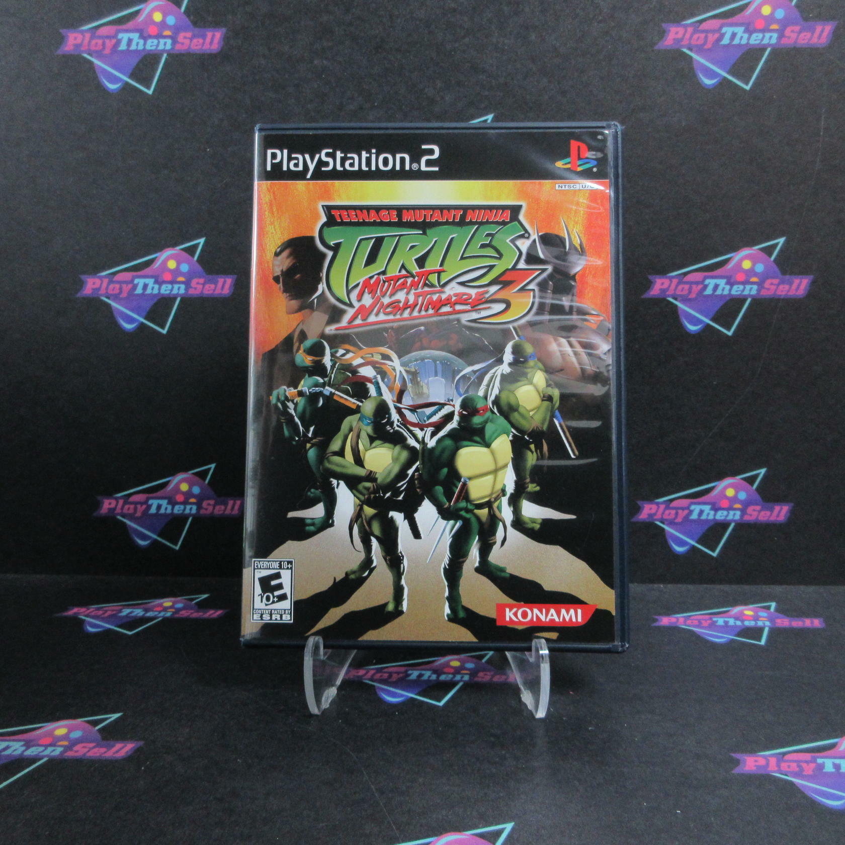 Teenage Mutant Ninja Turtles 3 Mutant Nightmare PS2 PlayStation 2 - Excellent
