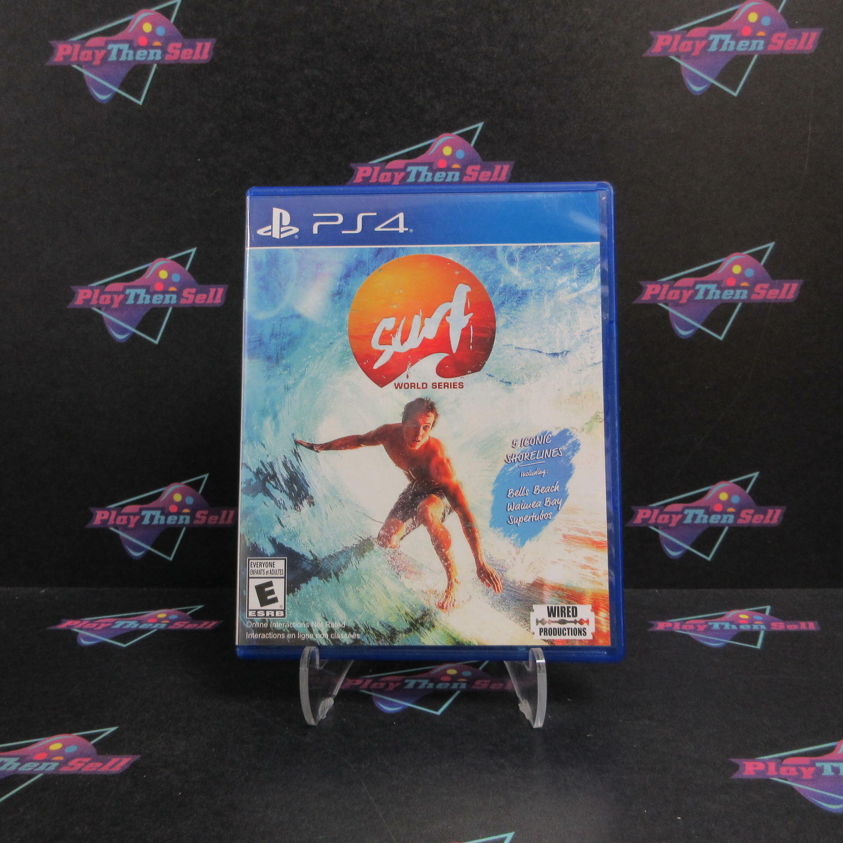 Surf World Series PS4 PlayStation 4 AD - Very Good