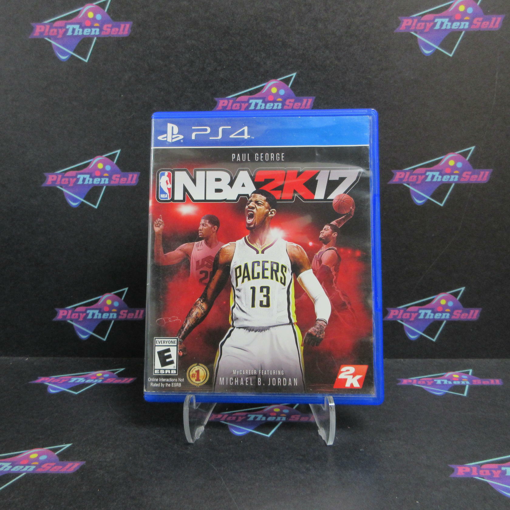 NBA 2K17 Early Tip Off PS4 PlayStation 4 AD/DD Complete CIB - Very Good