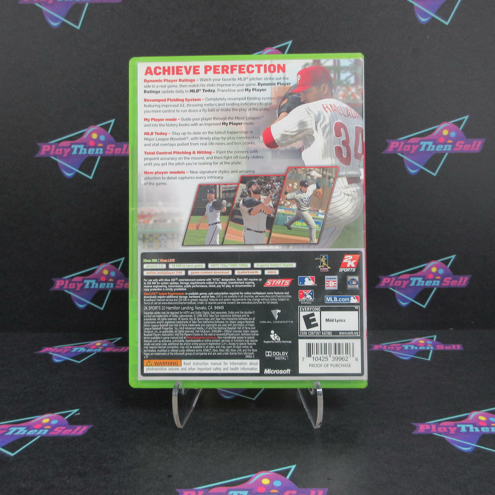 Major League Baseball 2K11 Xbox 360 AD/NM - Very Good