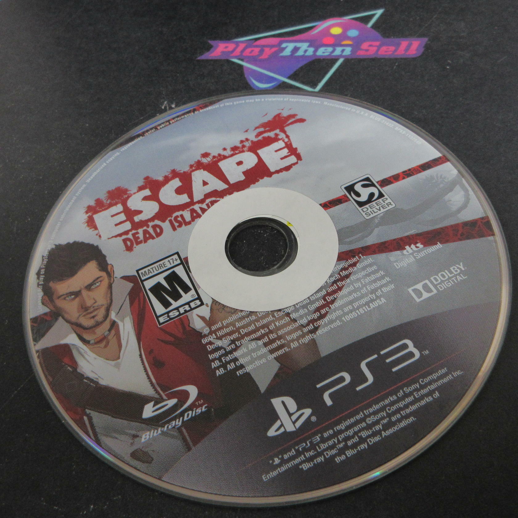 Escape Dead Island PS3 PlayStation 3 DD/NM - Very Good