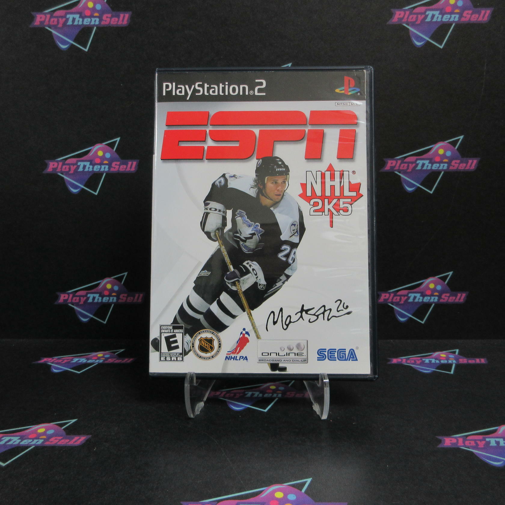 ESPN NHL 2K5 PS2 PlayStation 2 AD Complete CIB - Very Good