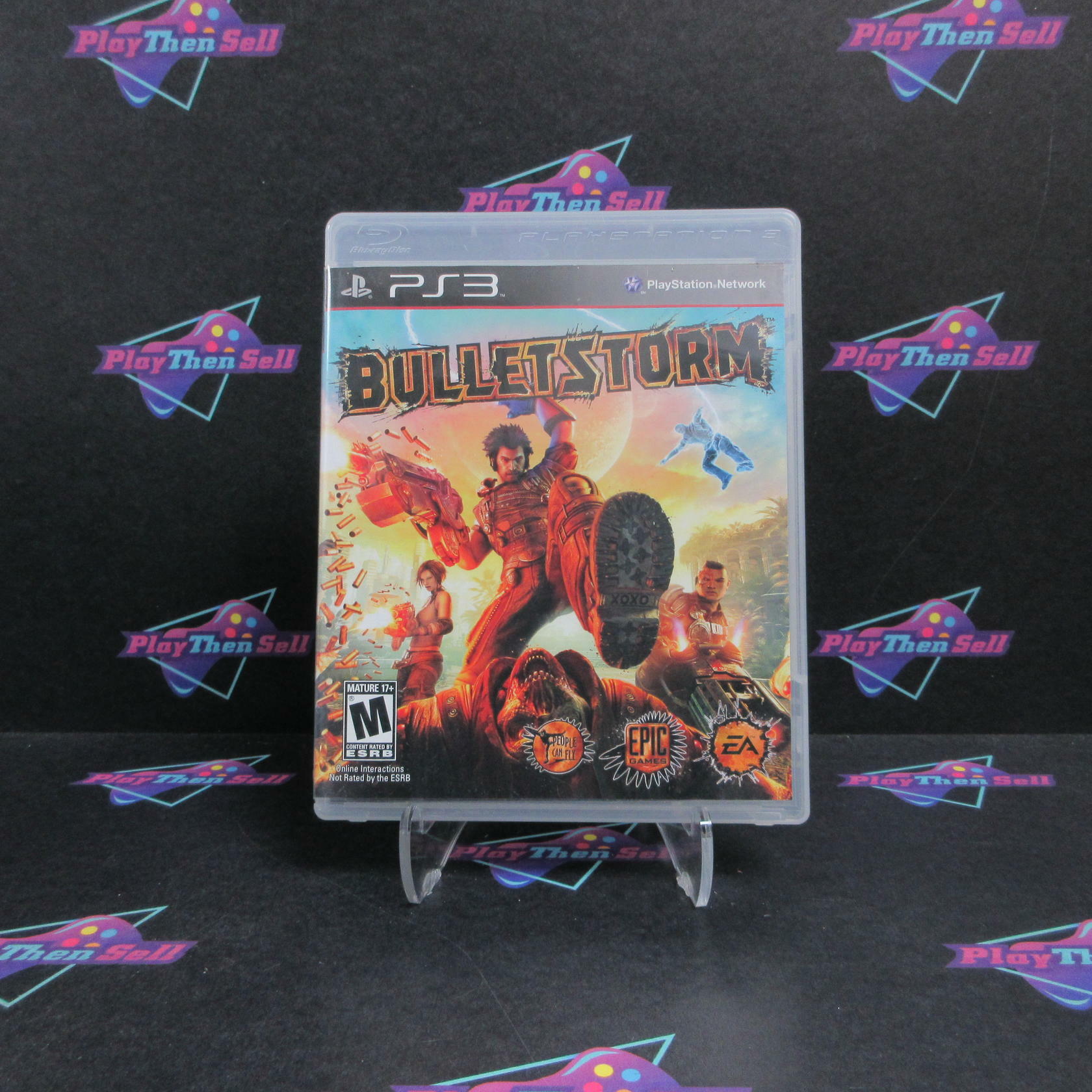 Bulletstorm PS3 PlayStation 3 MD Complete CIB - Very Good