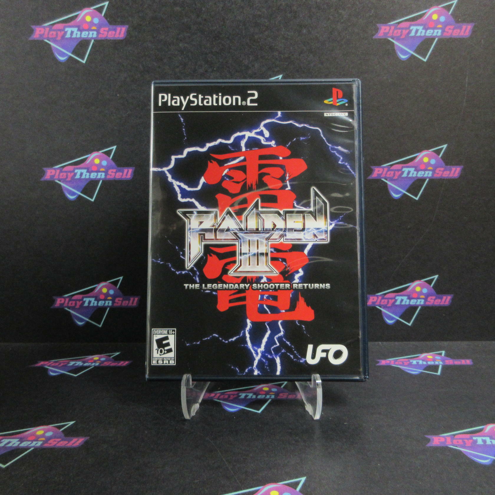 Raiden 3 PS2 PlayStation 2 Complete - Excellent