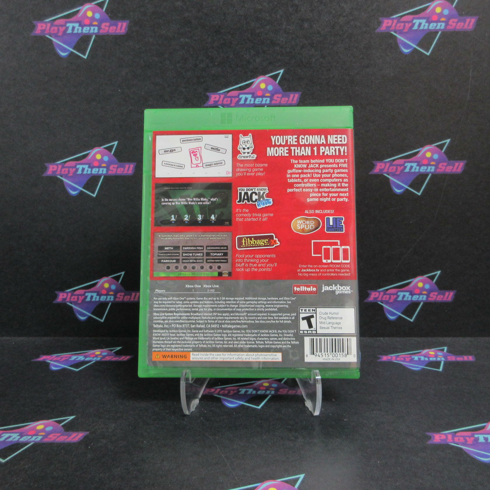 The Jackbox Party Pack Xbox One Complete - Refurbished